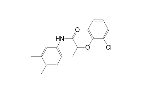 2-(2-chlorophenoxy)-N-(3,4-dimethylphenyl)propanamide