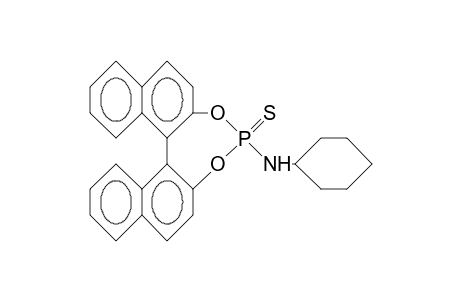 4-Cyclohexylamino-dinaphtho(2,1-D:1',2'-F)(1,3,2)dioxaphosphepin 4-sulfide