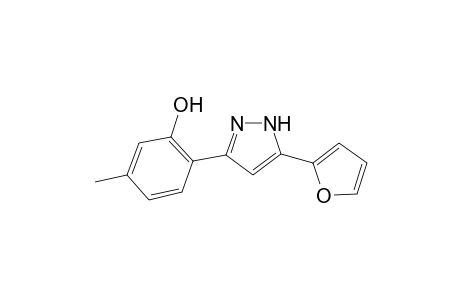 2-[5-(2-Furyl)-1H-pyrazol-3-yl]-5-methylphenol