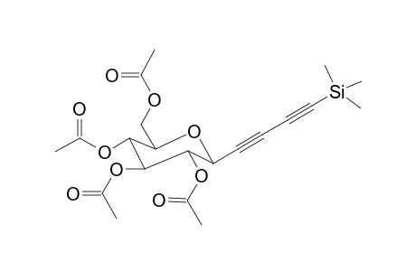 6,7,8,10-tetra-O-Acetyl-1-(trimethylsilyl)-5,9-anhydro-D-glycero-D-gulo-deca-1,3-diynitol