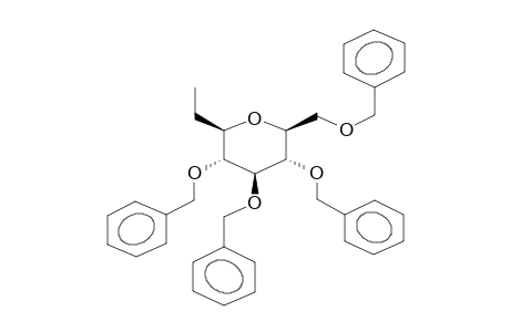 BETA-1,5-ANHYDRO-1-C-ETHYL-2,3,4,6-TETRA-O-BENZYL-D-GLUCITOL