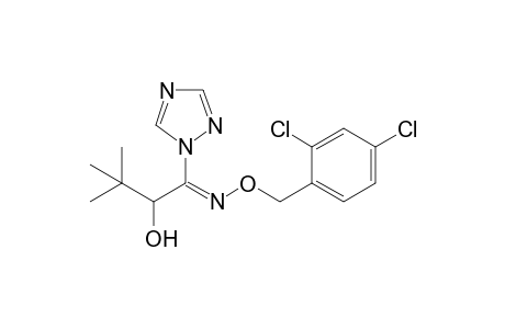 1H-1,2,4-Triazole, 1-[1-[[(2,4-dichlorophenyl)methoxy]imino]-2-hydroxy-3,3-dimethylbutyl]-