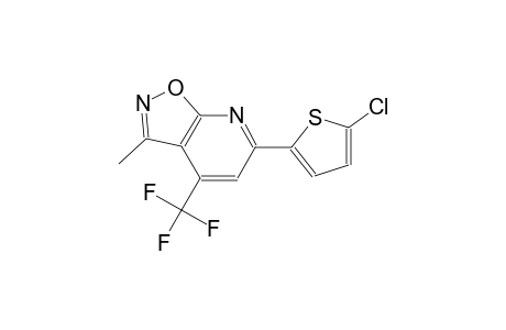 isoxazolo[5,4-b]pyridine, 6-(5-chloro-2-thienyl)-3-methyl-4-(trifluoromethyl)-