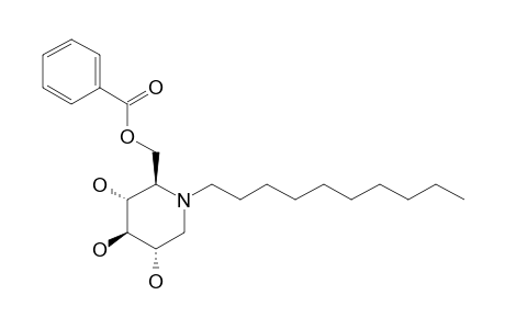 N-DECYL-6-O-BENZOYL-1,5-DIDEOXY-1,5-IMINO-D-GLUCITOL