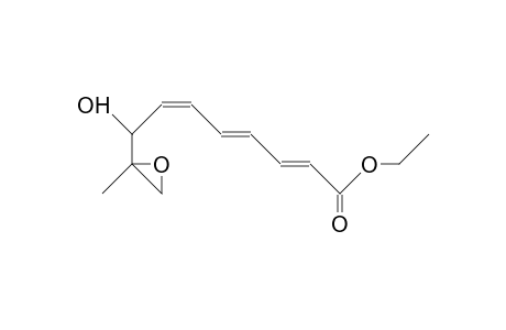 (8R,9S)-9,10-Epoxy-8-hydroxy-9-methyl-deca-2E,4E,6Z-trienoic acid, ethyl ester