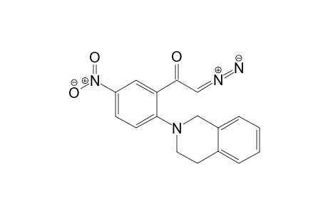 2-Diazo-5'-nitro-2'-[2"-(1'",2'",3"',4''-tetrahydroisoquinolyl)]acetophenone