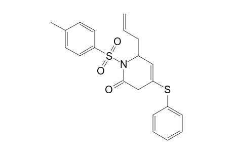 6-Allyl-4-(phenylthio)-1-tosyl-1,6-dihydropyridin-2(3H)-one