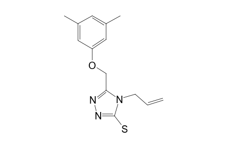 4-Allyl-5-[(3,5-dimethylphenoxy)methyl]-4H-1,2,4-triazole-3-thiol