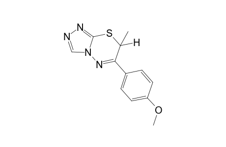 6-(4-Methoxyphenyl)-7-methyl-7H-[1,2,4]triazolo[3,4-b][1,3,4]thiadiazine