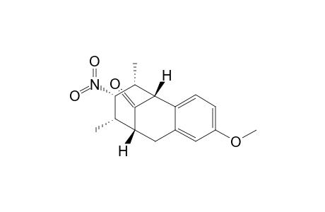 5,9-Methanobenzocycloocten-11-one, 5,6,7,8,9,10-hexahydro-2-methoxy-6,8-dimethyl-7-nitro-, (5.alpha.,6.alpha.,7.beta.,8.alpha.,9.alpha.)-(.+-.)-