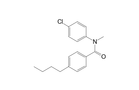 4-butyl-N-(4-chlorophenyl)-N-methylbenzamide