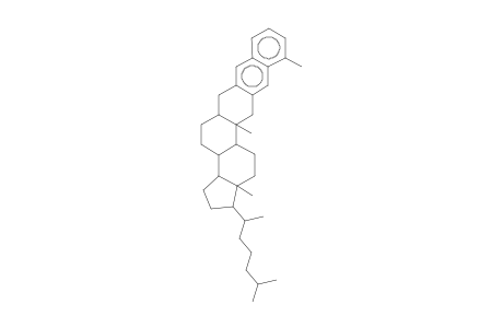 Cholest-2-eno[2,3-b]naphthalene, 8'-methyl-