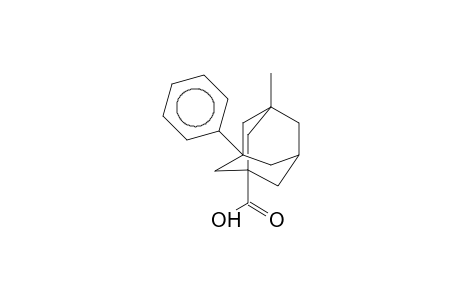 3-Methyl-5-phenyl-1-adamantanecarboxylic acid