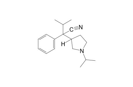 alpha,1-diisopropyl-alpha-phenyl-3-pyrrolineacetonitrile