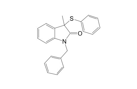 1-Benzyl-3-methyl-3-(phenylthio)indolin-2-one