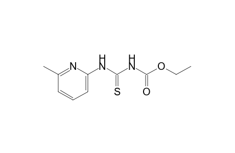 4-(6-methyl-2-pyridyl)-3-thioallophanic acid, ethyl ester