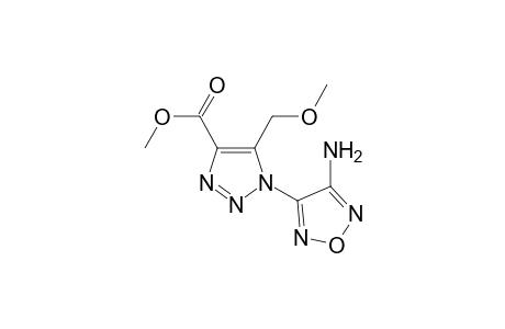 Methyl 1-(4-amino-1,2,5-oxadiazol-3-yl)-5-(methoxymethyl)-1H-1,2,3-triazole-4-carboxylate