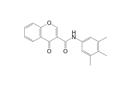 N-(3,4,5-Trimethylphenyl)-4-oxo-4H-chromene-3-carboxamide