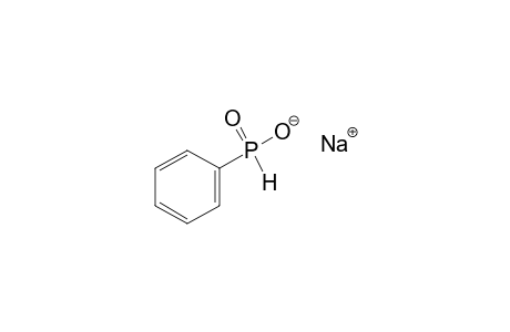 phenylphosphinic acid, sodium salt