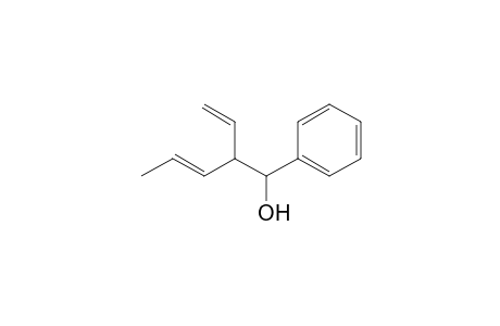 (E)-1-phenyl-2-vinyl-pent-3-en-1-ol