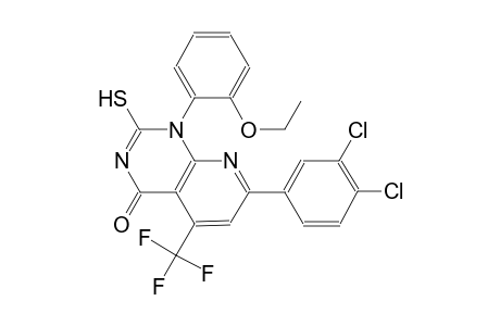 pyrido[2,3-d]pyrimidin-4(1H)-one, 7-(3,4-dichlorophenyl)-1-(2-ethoxyphenyl)-2-mercapto-5-(trifluoromethyl)-