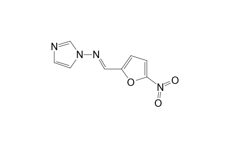 (E)-imidazol-1-yl-[(5-nitro-2-furyl)methylene]amine