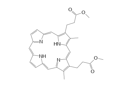 21H,23H-Porphine-2,7-dipropanoic acid, 3,8-dimethyl-, dimethyl ester