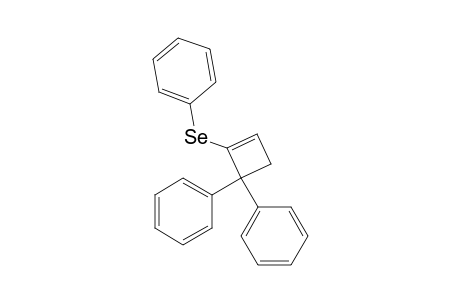 (4,4-diphenylcyclobuten-1-yl)selanylbenzene
