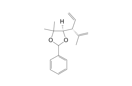 threo-2epsilon-phenyl-4-(2-methyl-penta-1,4-dien-3-yl)-5,5-dimethyl-1,3-dioxalane
