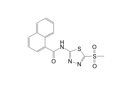 1-naphthalenecarboxamide, N-[5-(methylsulfonyl)-1,3,4-thiadiazol-2-yl]-