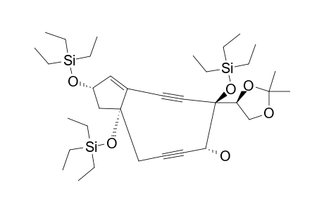 (1R,5R,6R,11S)-6-[(4S)-2,2-dimethyl-1,3-dioxolan-4-yl]-1,6,11-tris(triethylsilyloxy)bicyclo[7.3.0]dodec-9-en-3,7-diyn-5-ol