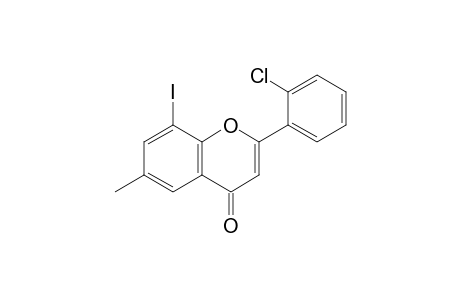 2-(2-Chlorophenyl)-8-iodanyl-6-methyl-chromen-4-one