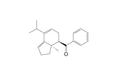 trans-(4-Isopropyl-7a-methyl-2,6,7,7a-tetrahydro-1H-inden-7-yl)phenylmethanone