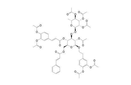 6'-O-(E)-CINNAMOYLVERBASCOSIDE-OCTAACETATE