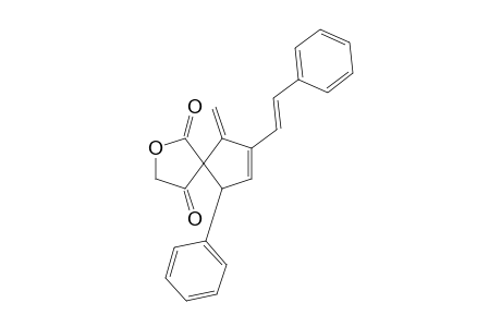 (E)-6-Methylene-9-phenyl-7-styryl-2-oxaspiro[4.4]non-7-ene-1,4-dione