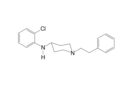 N-(2-Chlorophenyl)-1-(2-phenylethyl)piperidin-4-amine