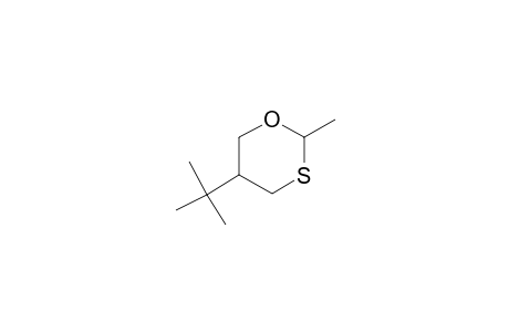 2-Methyl-5-T-butyl-1,3-oxathiane