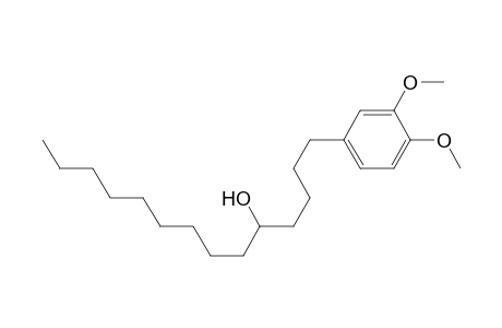 (E,E)-1-(3',4'-Dimethoxyphenyl)tetradecan-5-ol