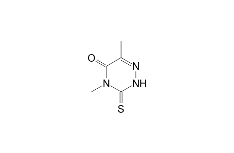 1,2,4-Triazin-5(2H)-one, 3,4-dihydro-4,6-dimethyl-3-thioxo-