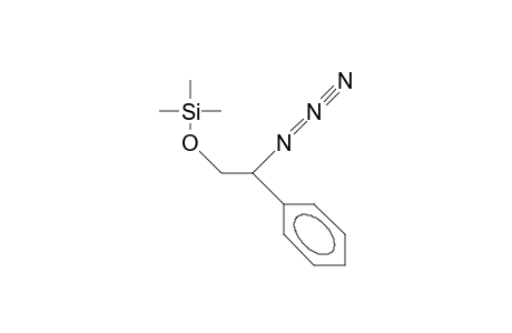 2-Azido-1-trimethylsilyloxy-2-phenyl-ethane