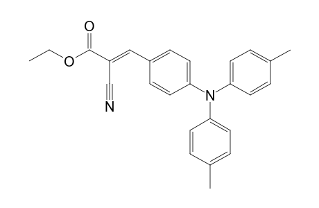 (E)-ethyl 2-cyano-3-(4-(di-p-tolylamino)phenyl)acrylate