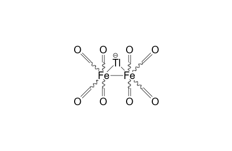 Bis(iron tetracarbonyl) thallium anion