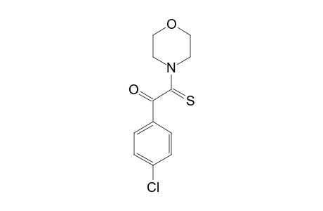 1-(4-Chlorophenyl)-2-morpholino-2-thioethanone