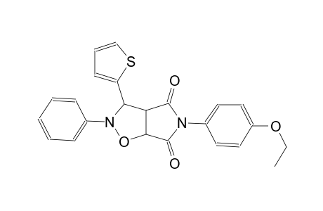 2H-pyrrolo[3,4-d]isoxazole-4,6(3H,5H)-dione, 5-(4-ethoxyphenyl)dihydro-2-phenyl-3-(2-thienyl)-