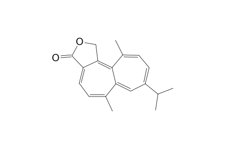 8-Isopropyl-6,11-dimethyl-1,3-dihydroheptaleno[1,2-c]furan-3-one