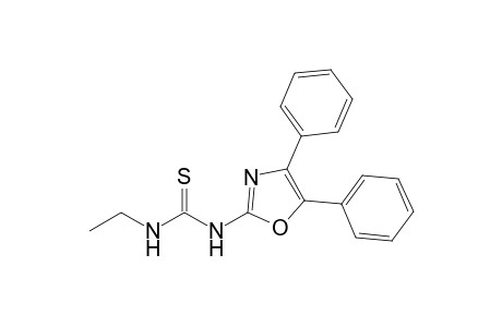 1-(4,5-diphenyl-2-oxazolyl)-3-ethyl-2-thiourea
