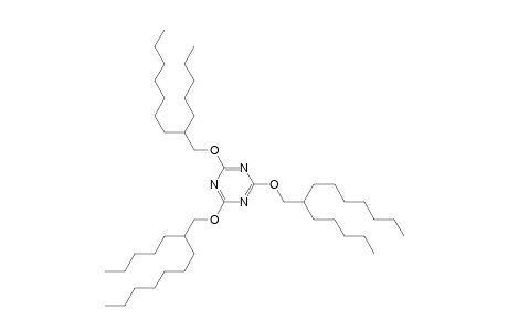 1,3,5-Triazine, 2,4,6-tris[(2-pentylnonyl)oxy]-