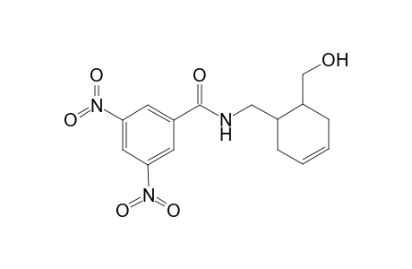 {N-[ 6-(Hydroxymethyl)cyclohex-3'-en-1'-yl]methyl}-3,5-dinitrobenzamide