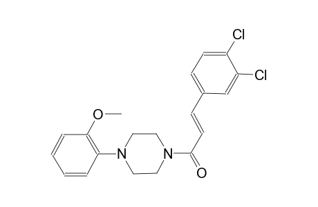 1-[(2E)-3-(3,4-dichlorophenyl)-2-propenoyl]-4-(2-methoxyphenyl)piperazine
