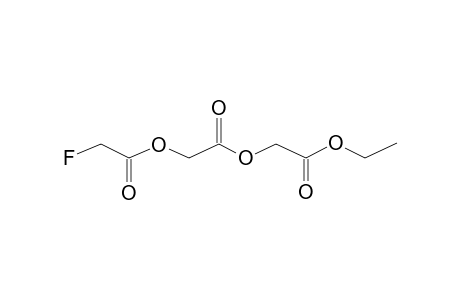 Fluoroacetic acid, ethoxycarbonylmethoxycarbonylmethyl ester